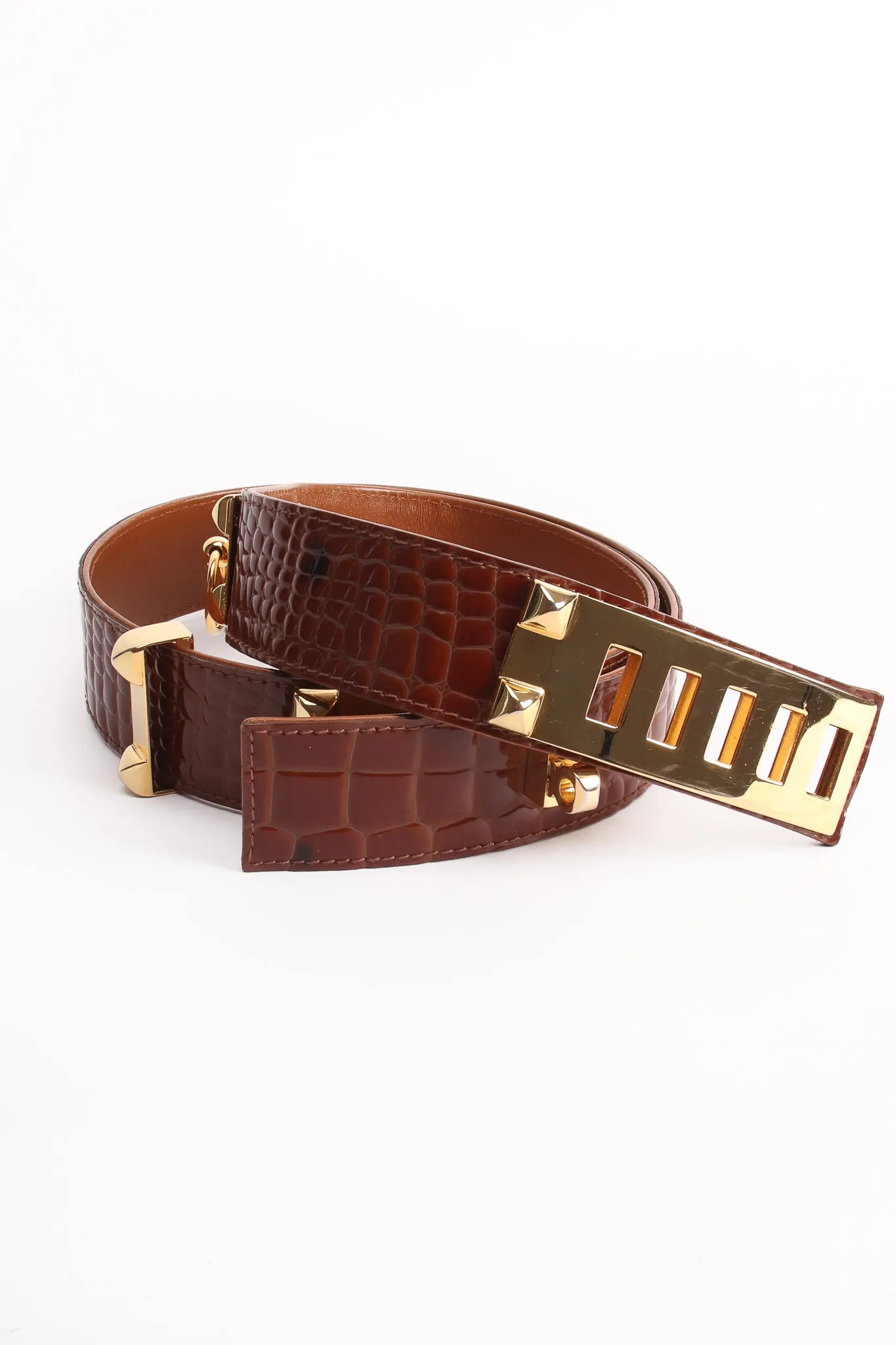 Leather Turnlock Belt