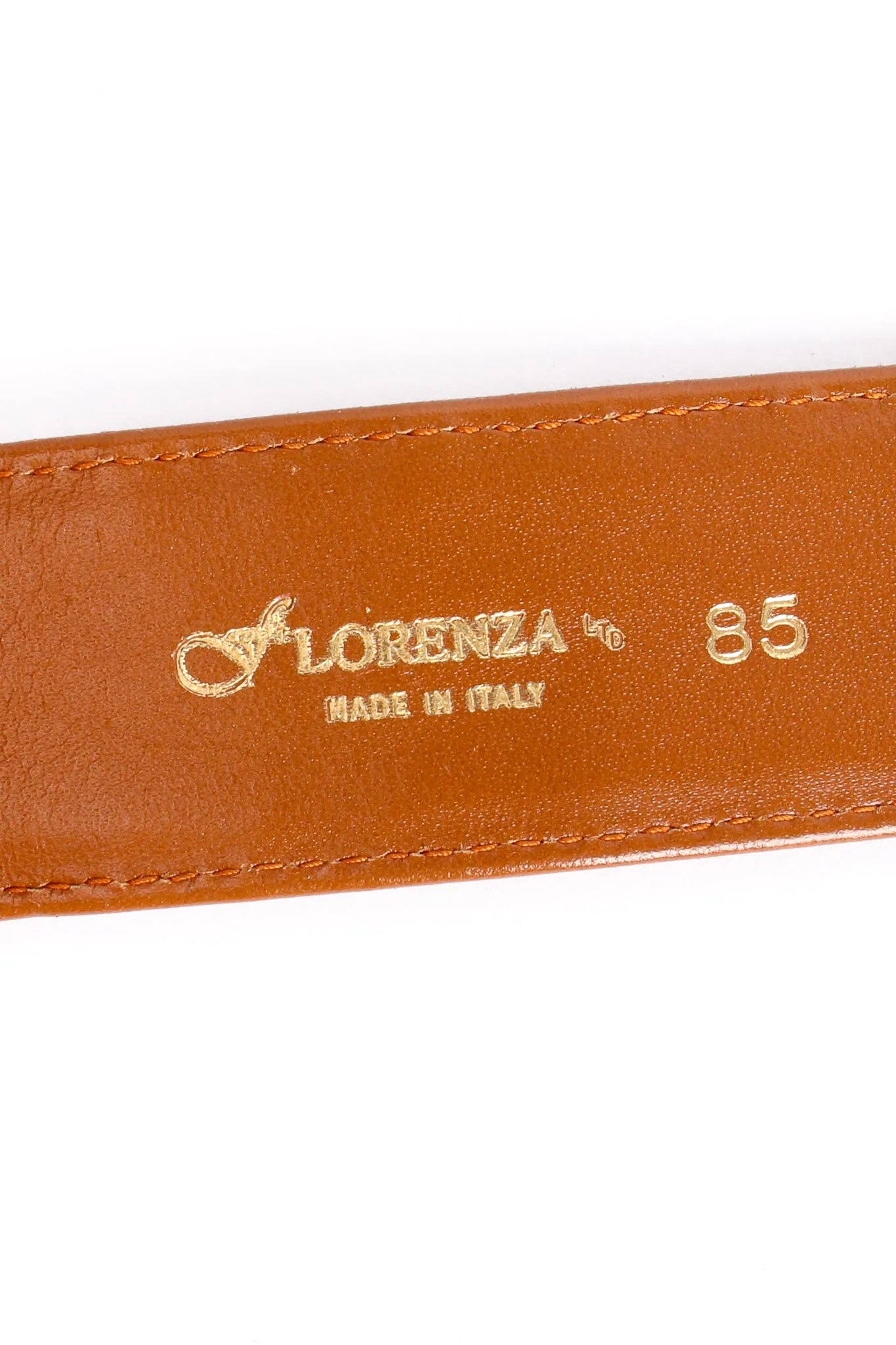 Leather Turnlock Belt