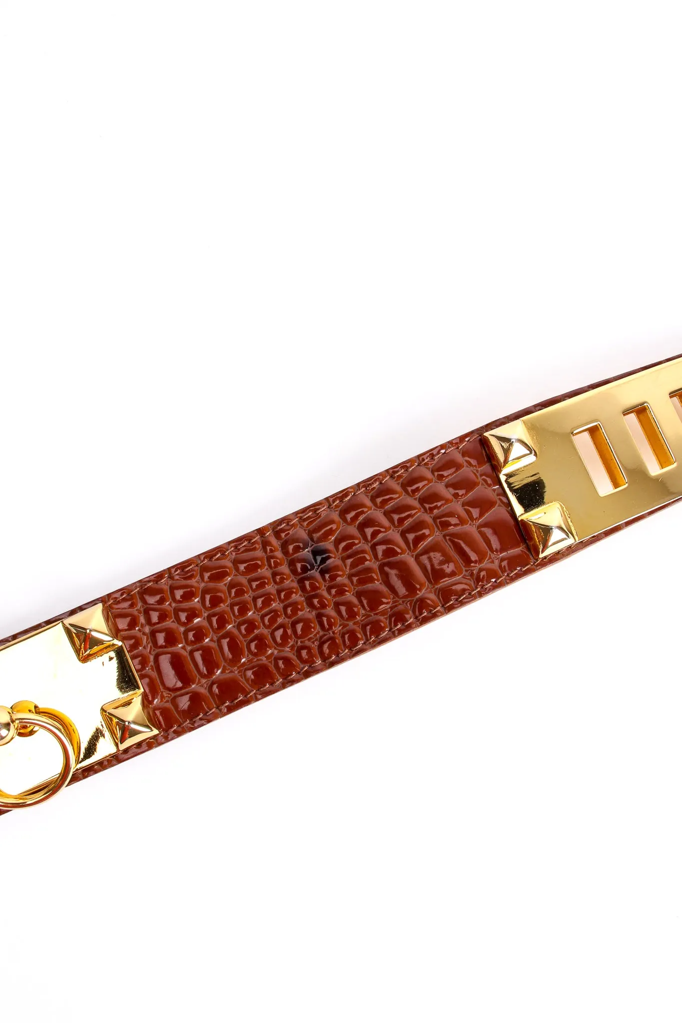 Leather Turnlock Belt