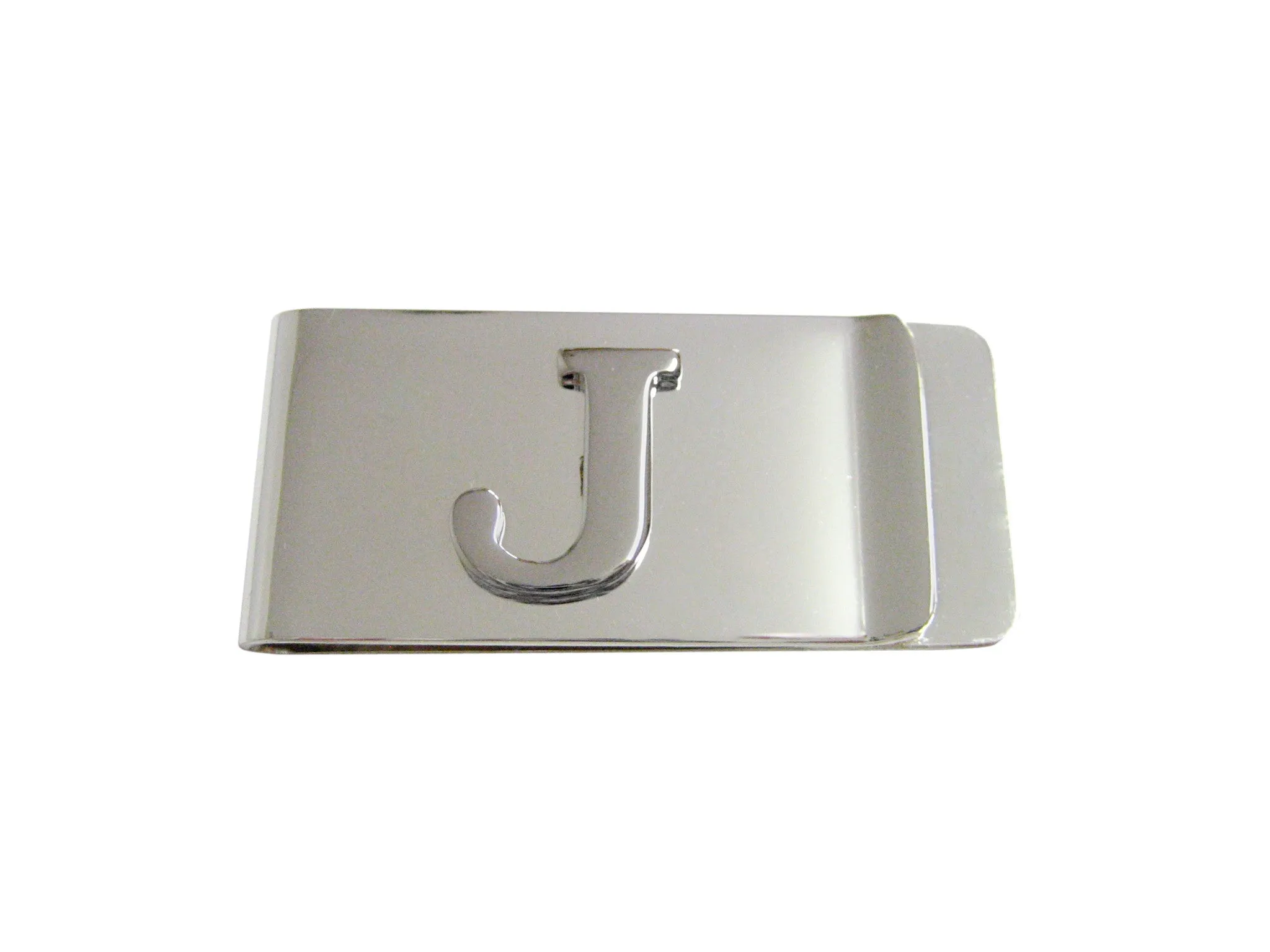 Letter J Monogram Money Clip