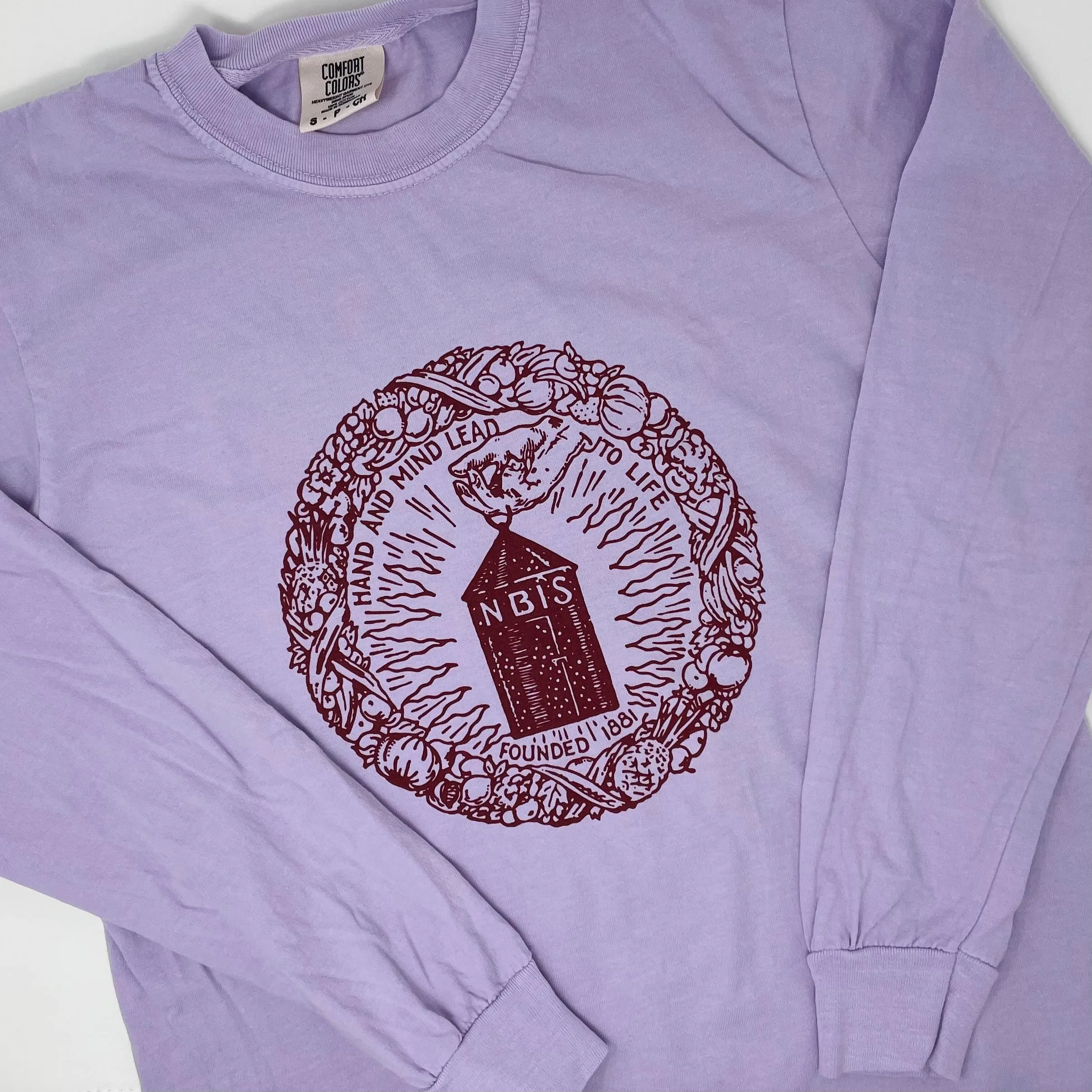 Lilac Long Sleeve T-Shirt