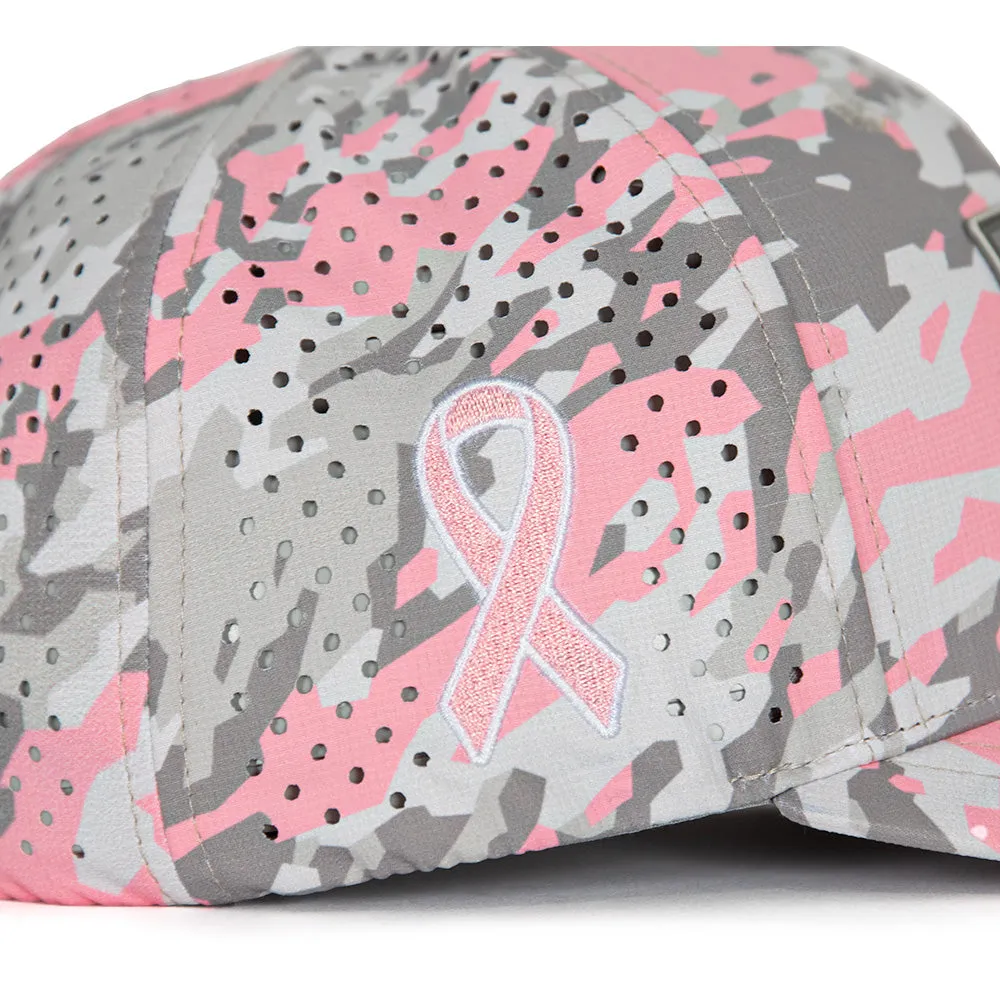 Limited Edition Performance Snapback | Pink Battle | Geo-Camo | Light Pink - PreOrder