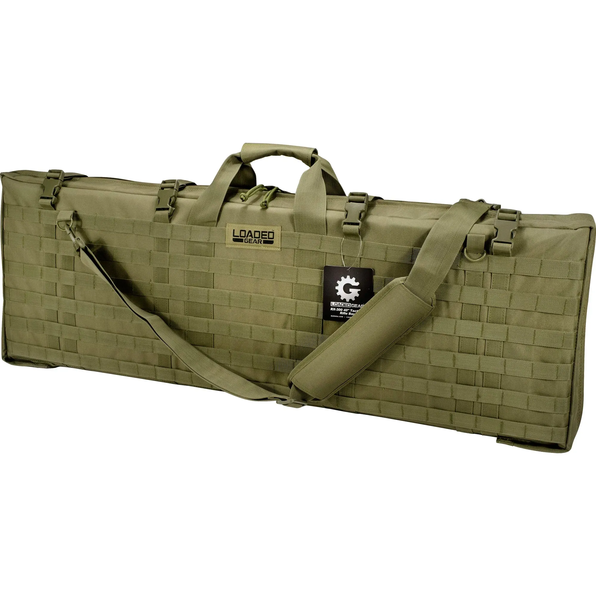 Loaded Gear RX-300 40" Tactical Shooter Mat Rifle Bags | Black, OD Green, Dark Earth | BI12032, BI12324, BI12338
