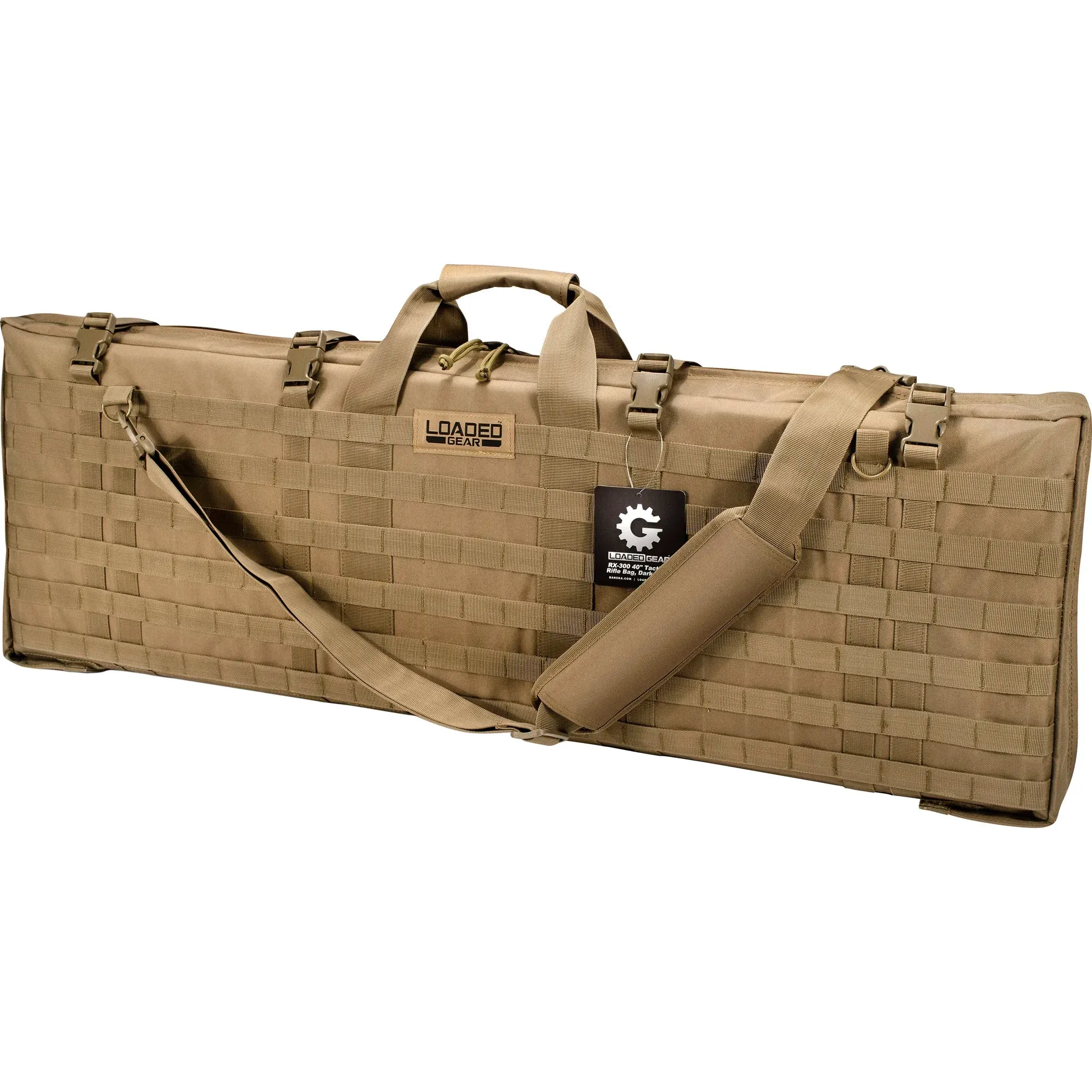Loaded Gear RX-300 40" Tactical Shooter Mat Rifle Bags | Black, OD Green, Dark Earth | BI12032, BI12324, BI12338