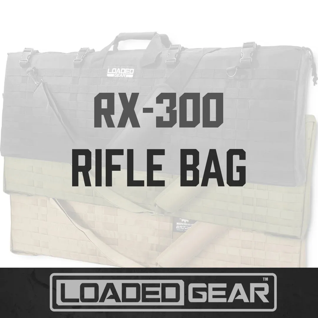 Loaded Gear RX-300 40" Tactical Shooter Mat Rifle Bags | Black, OD Green, Dark Earth | BI12032, BI12324, BI12338