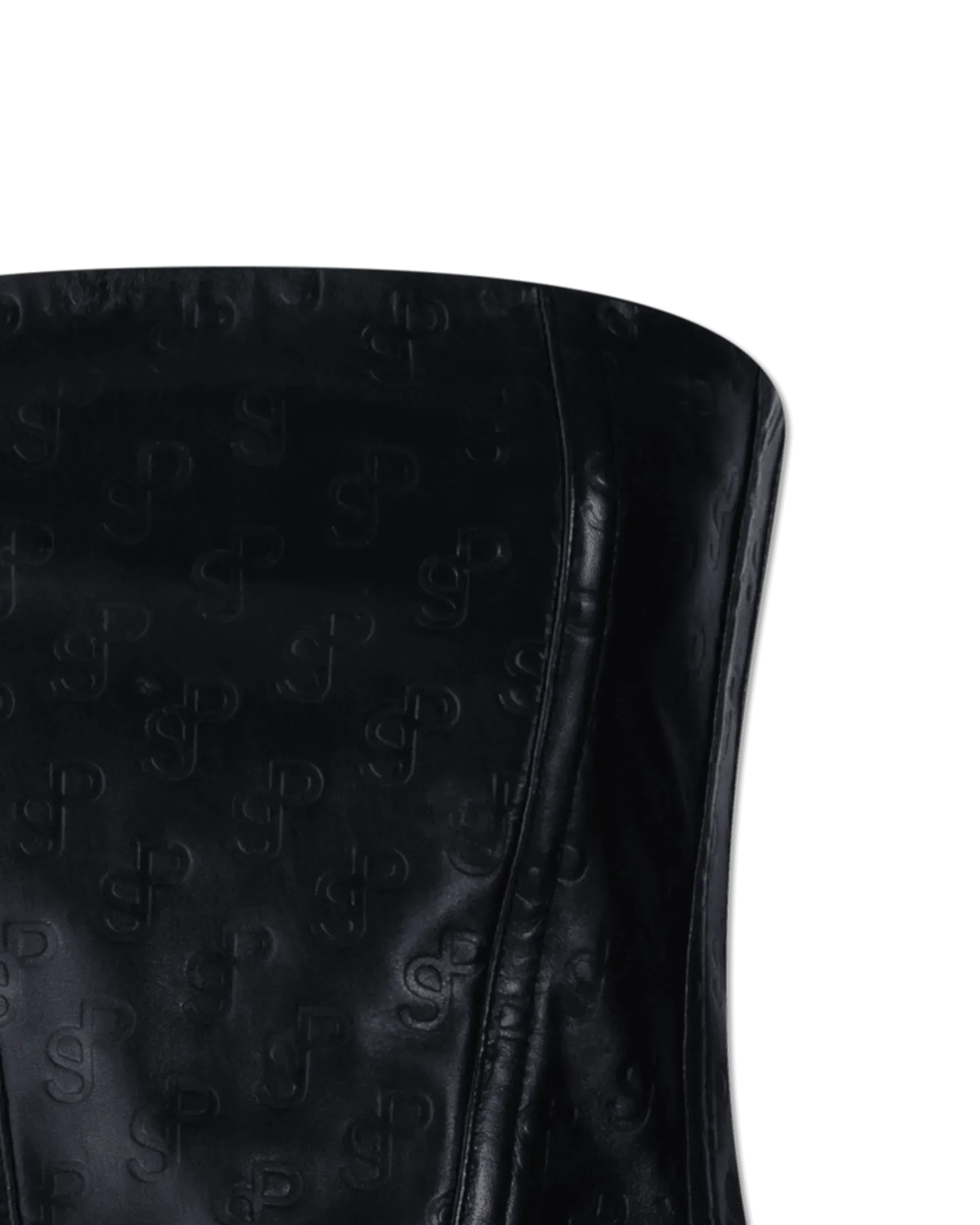 Logo Embossed Corset