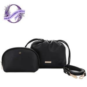 Lola Crossbody Bag Duo Black