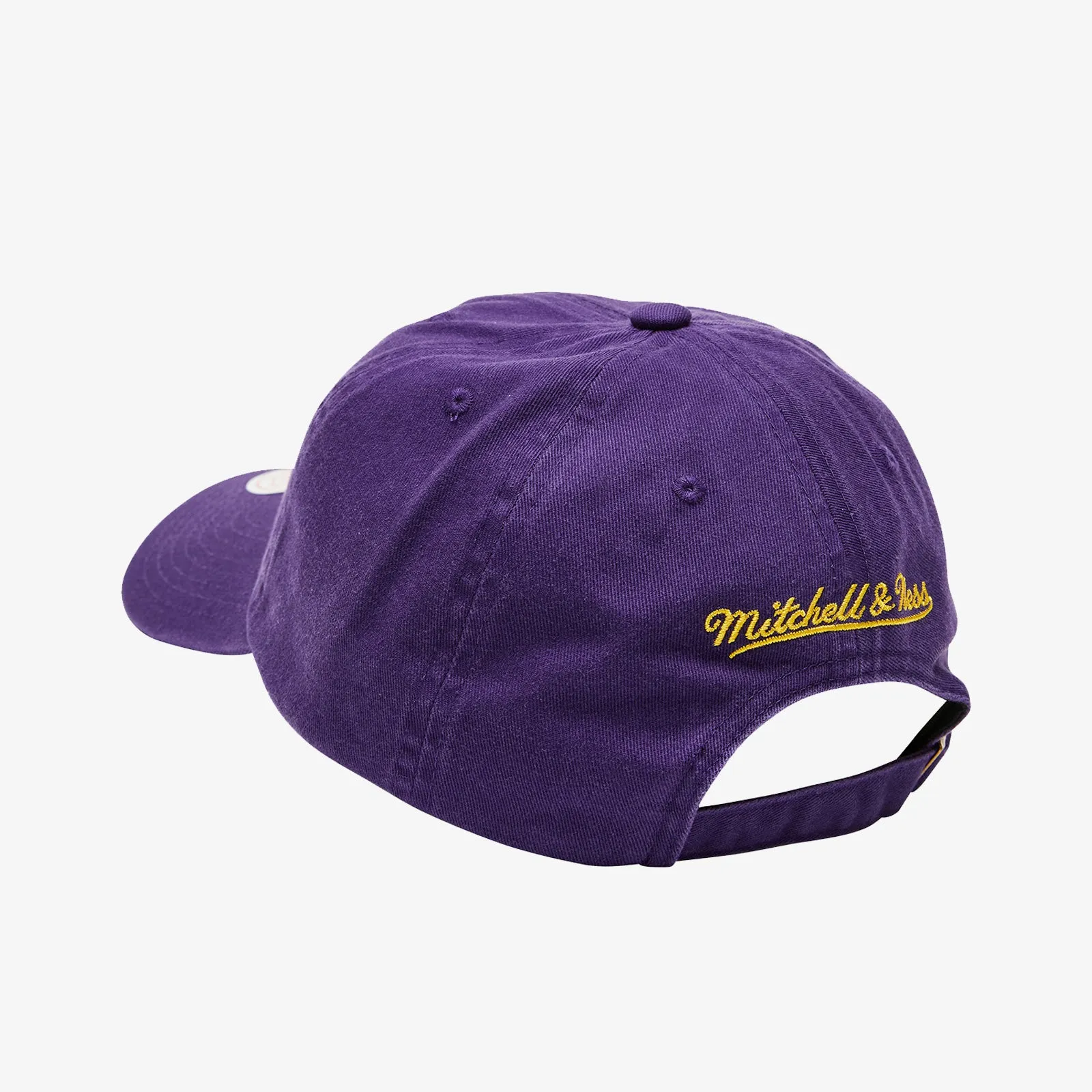 Los Angeles Lakers Vintage Thread Dad Hat - Purple