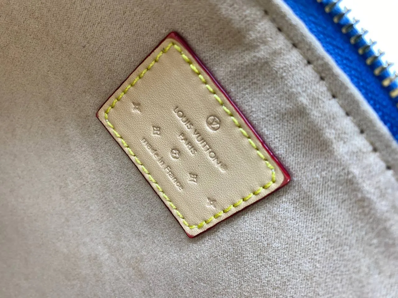 Louis Vuitton Monogram Pouch with Bold Chain Strap