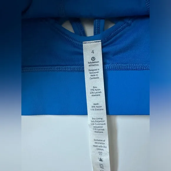 Lululemon strap it like it’s hot Bra