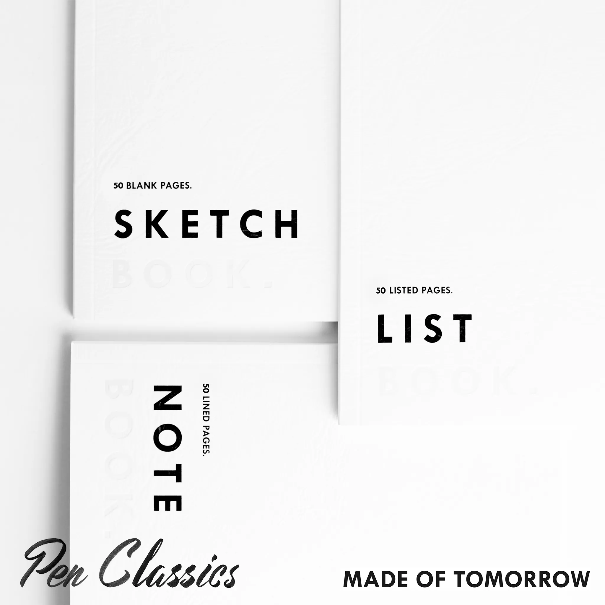 Made of Tomorrow Pocket Book // Set of 3