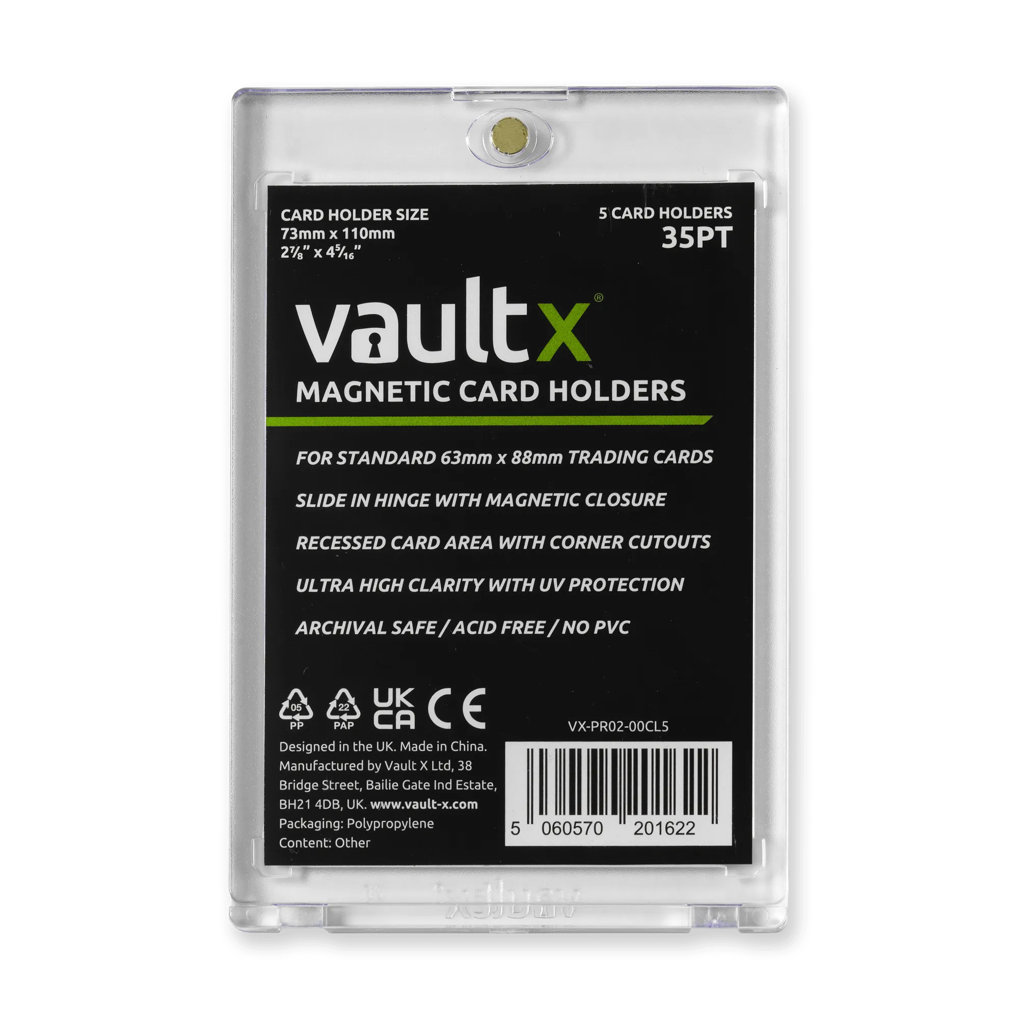 Magnetic Card Holders 35pt