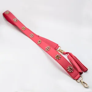 Make It Mine Crystal Flowers Strap/Tassel Pack