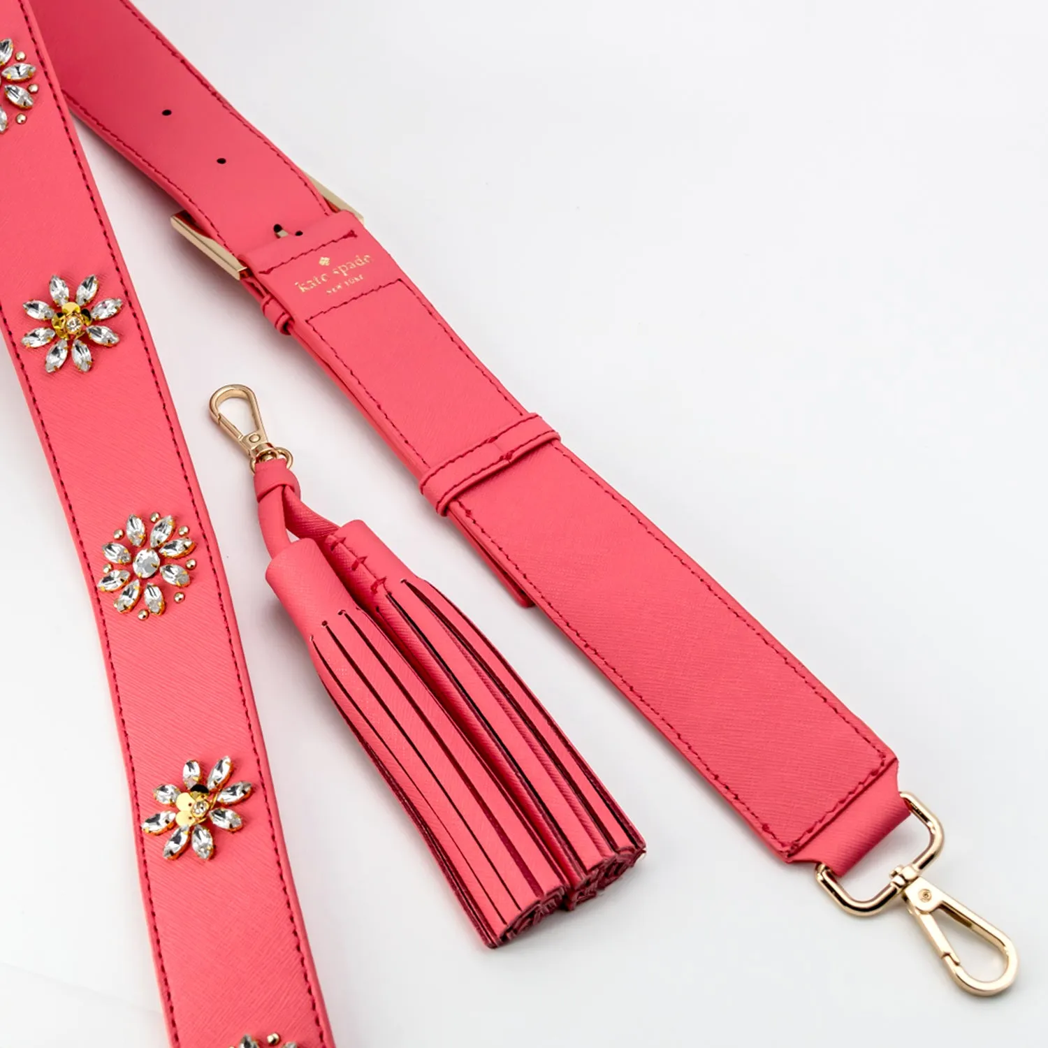 Make It Mine Crystal Flowers Strap/Tassel Pack