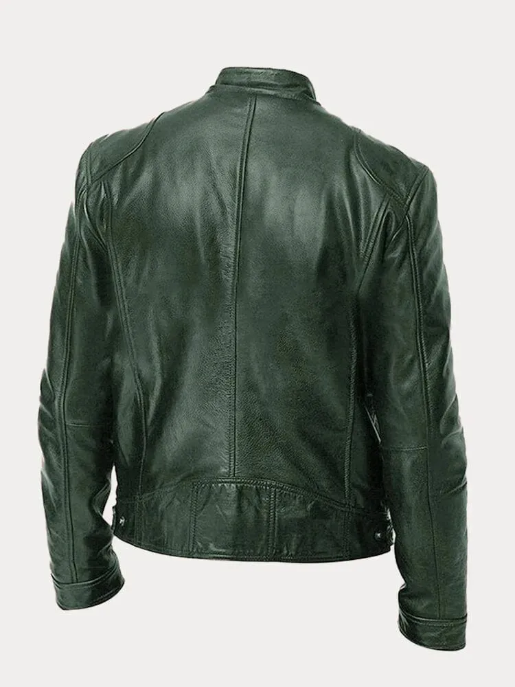 Mario | Casual Leather Jacket