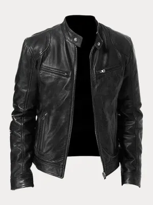 Mario | Casual Leather Jacket