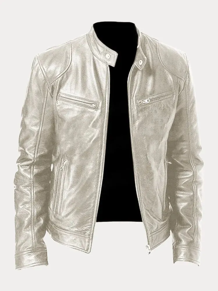 Mario | Casual Leather Jacket