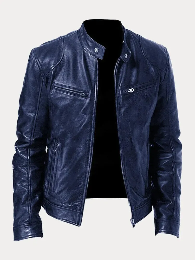 Mario | Casual Leather Jacket