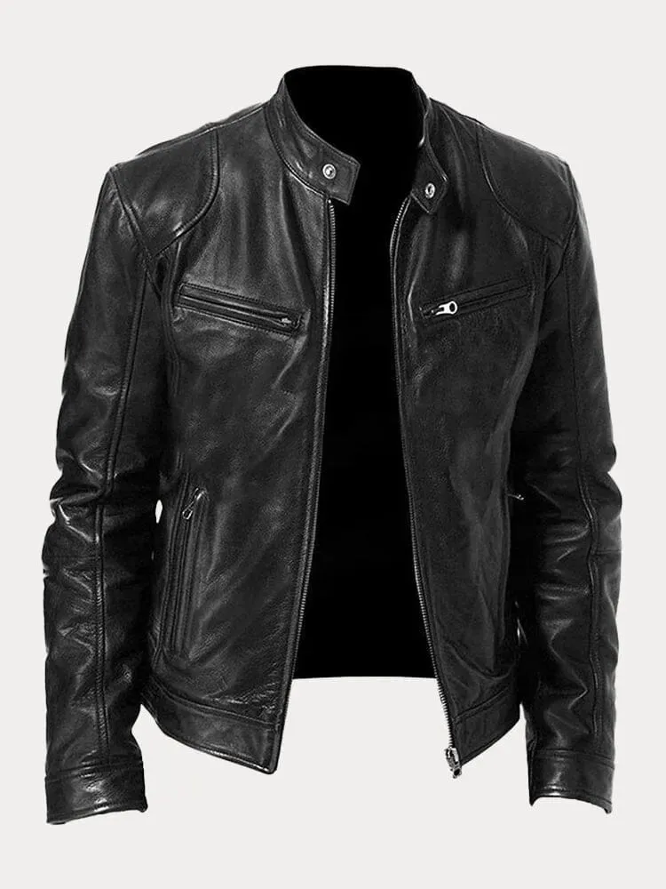 Mario | Casual Leather Jacket