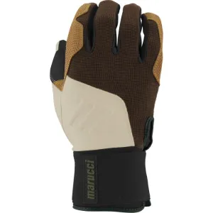 Marucci Blacksmith Full Wrap Adult Batting Glove - Black