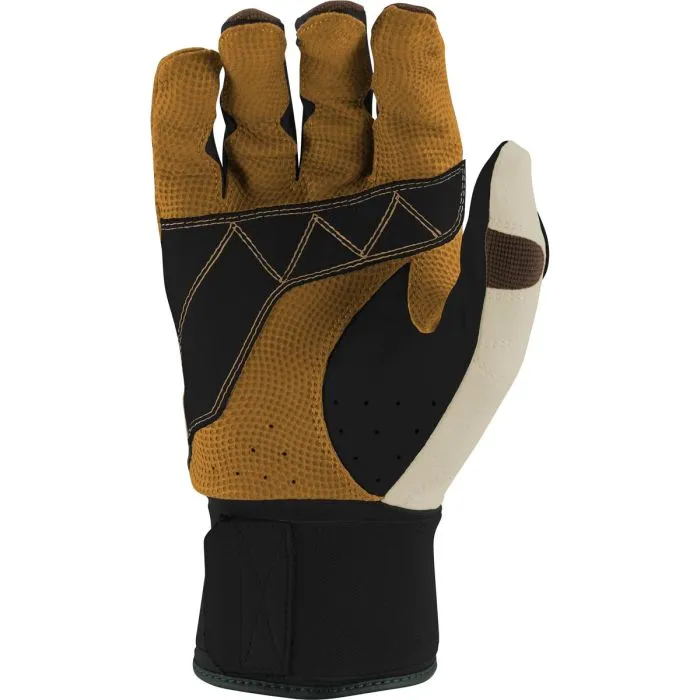 Marucci Blacksmith Full Wrap Adult Batting Glove - Black