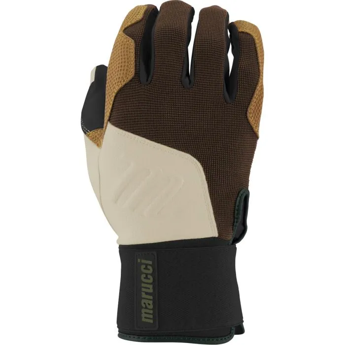 Marucci Blacksmith Full Wrap Adult Batting Glove - Black