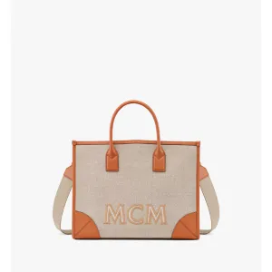 MCM München Tote in Italian Canvas