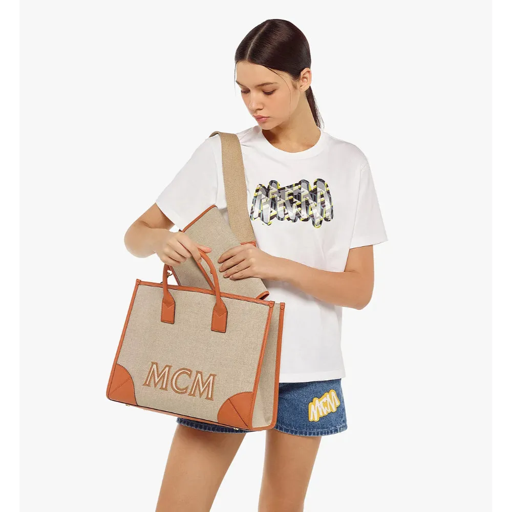 MCM München Tote in Italian Canvas
