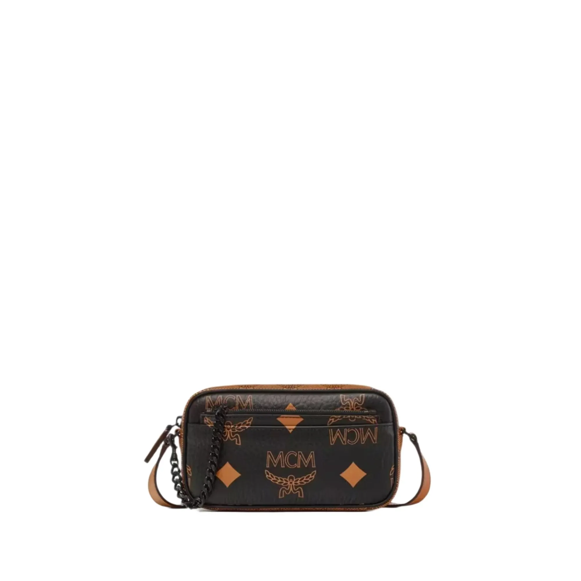 MCM Women's Aren Crossbody w/ Pouch in Monogram Mix