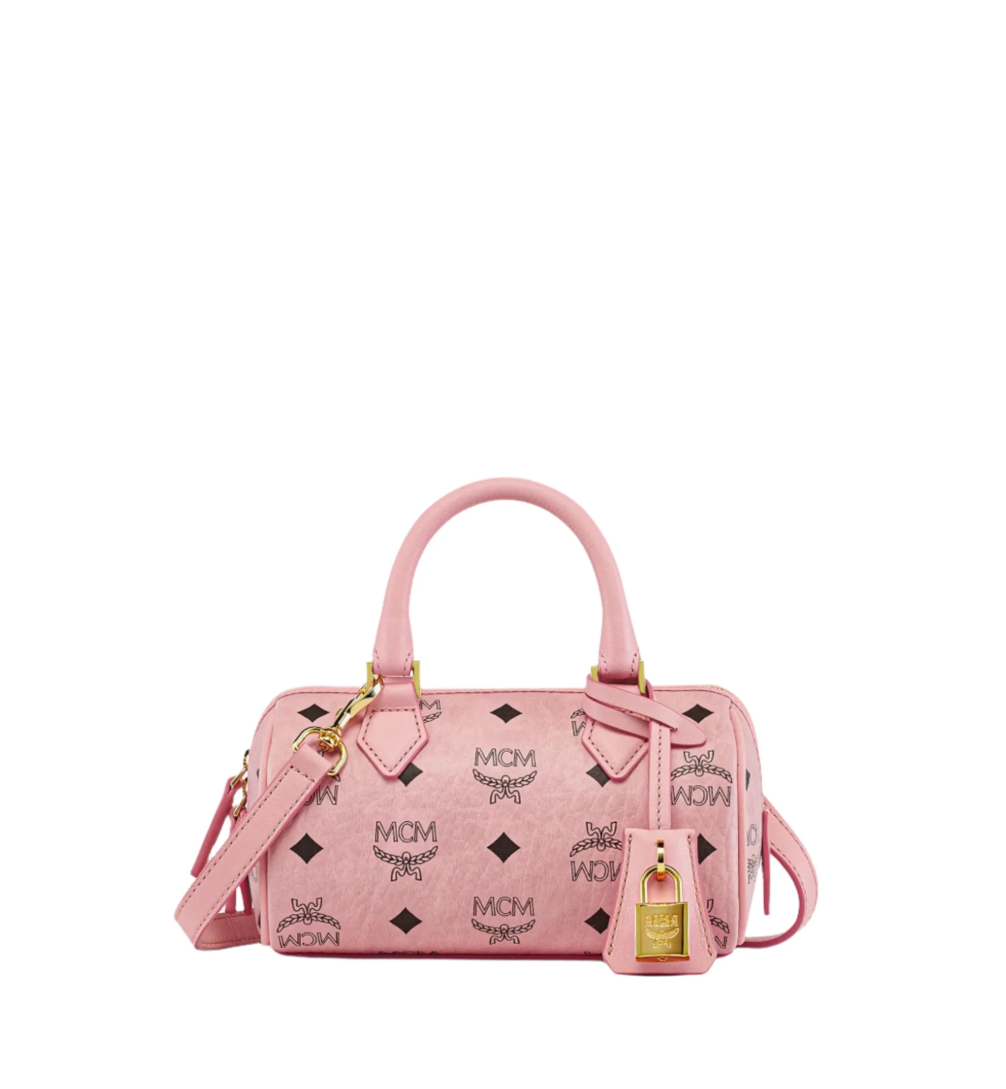 MCM Women's Ella Boston Bag in Visetos
