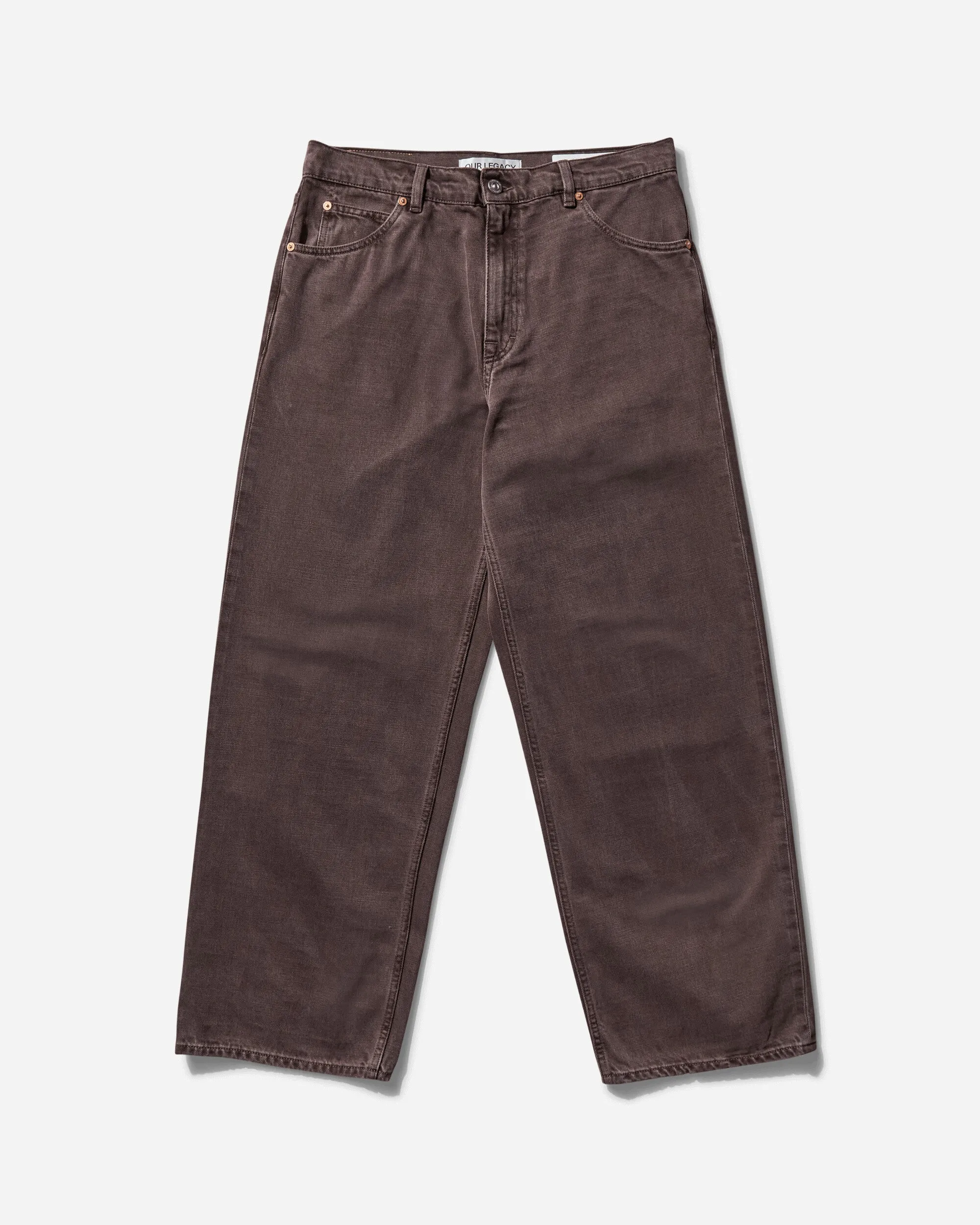 Men's Vast Cut Jeans Royal Brown Overdye
