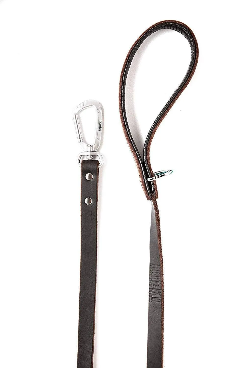 Mighty Paw - Leather Leash 6 ft.
