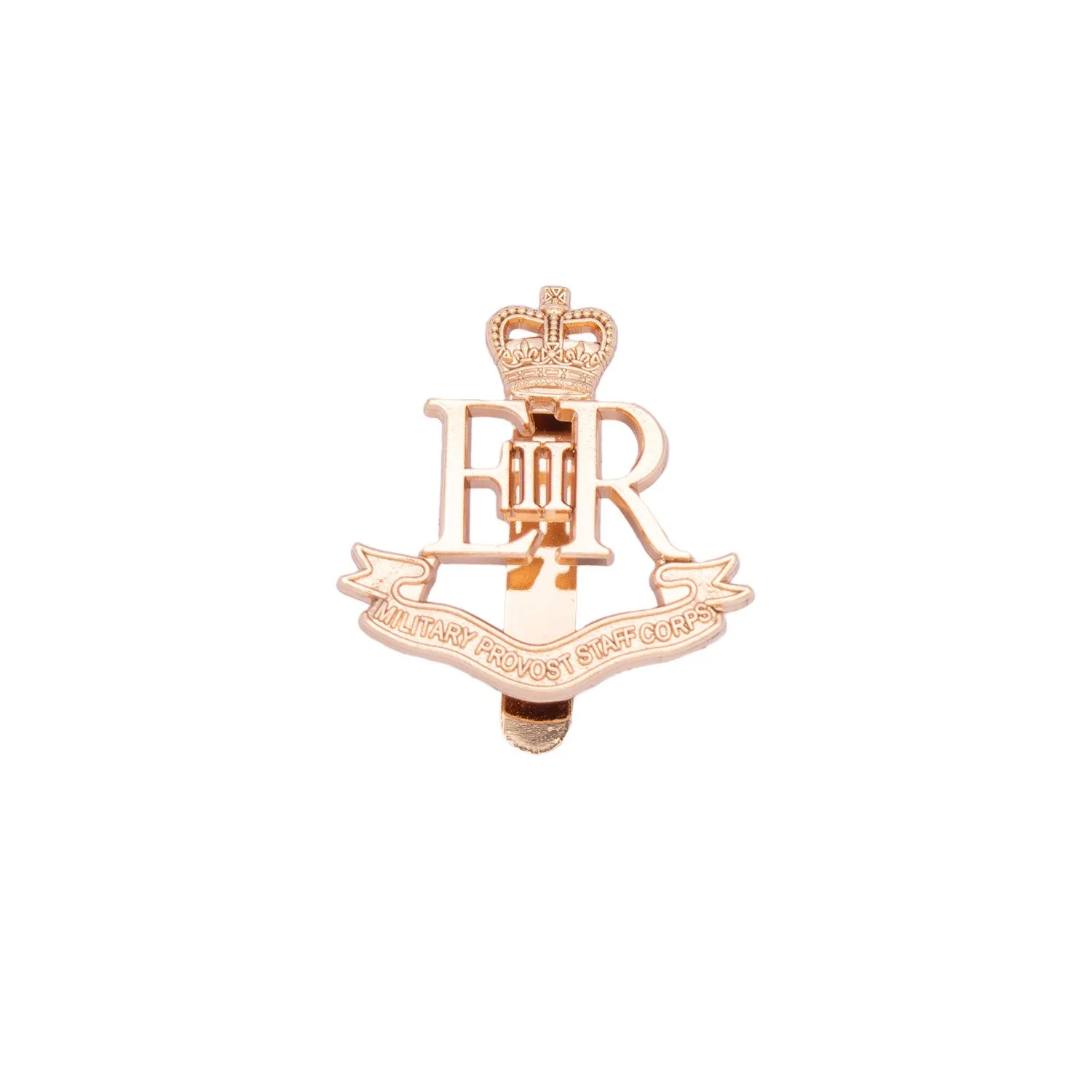 Military Provost Staff Soldiers Metal Cap Badge