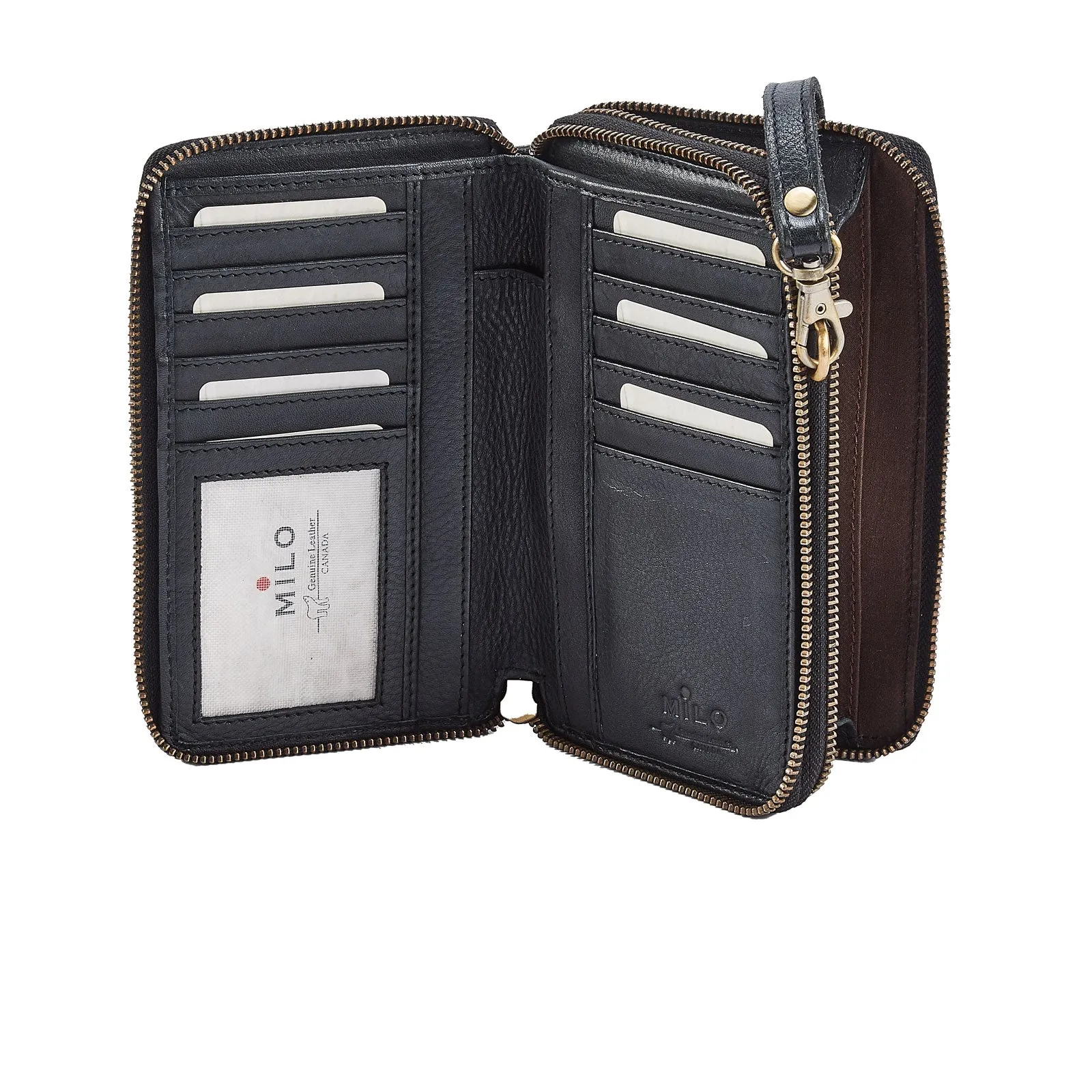 Milo Ella Crossbody Bag - Black