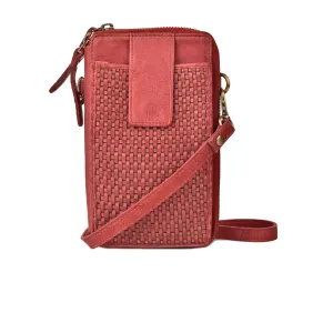 Milo Ella Crossbody Bag - Burgundy