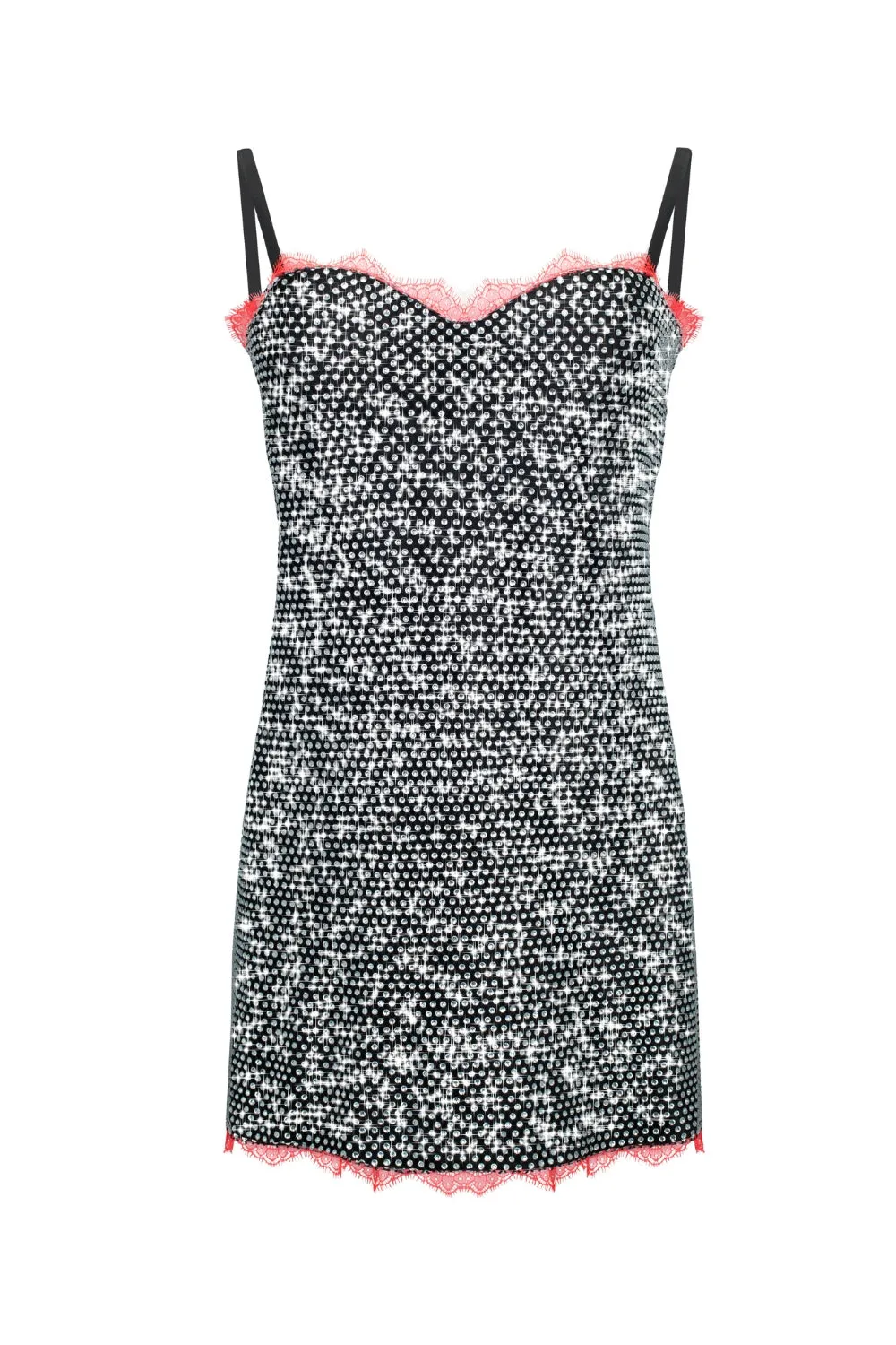MINI DRESS w/STONES