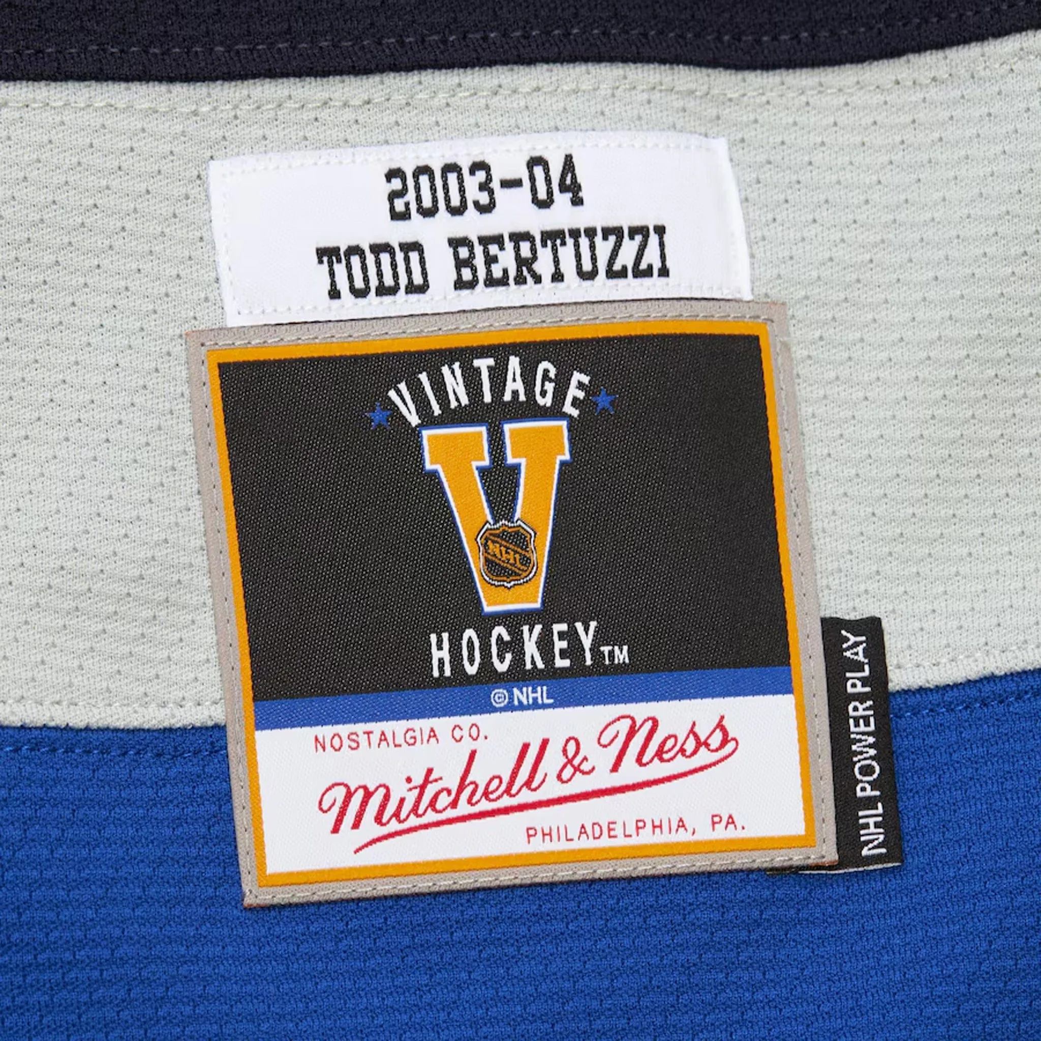 Mitchell & Ness Power Play Vintage Senior Jersey - Vancouver Canucks Todd Bertuzzi