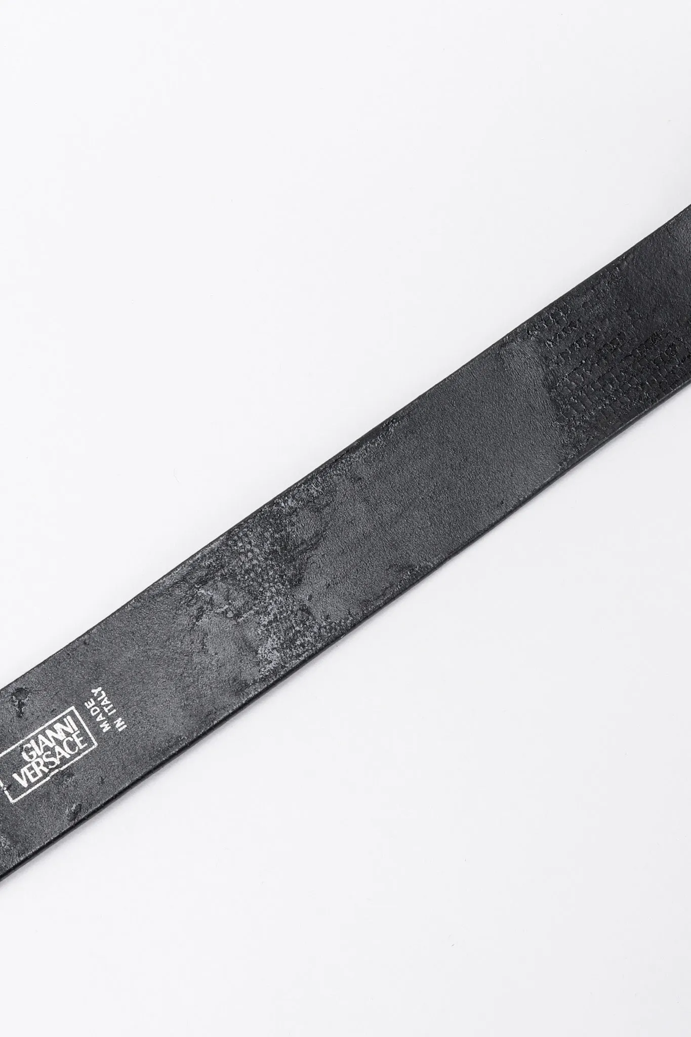 Mixed Metal Studded Medusa Belt