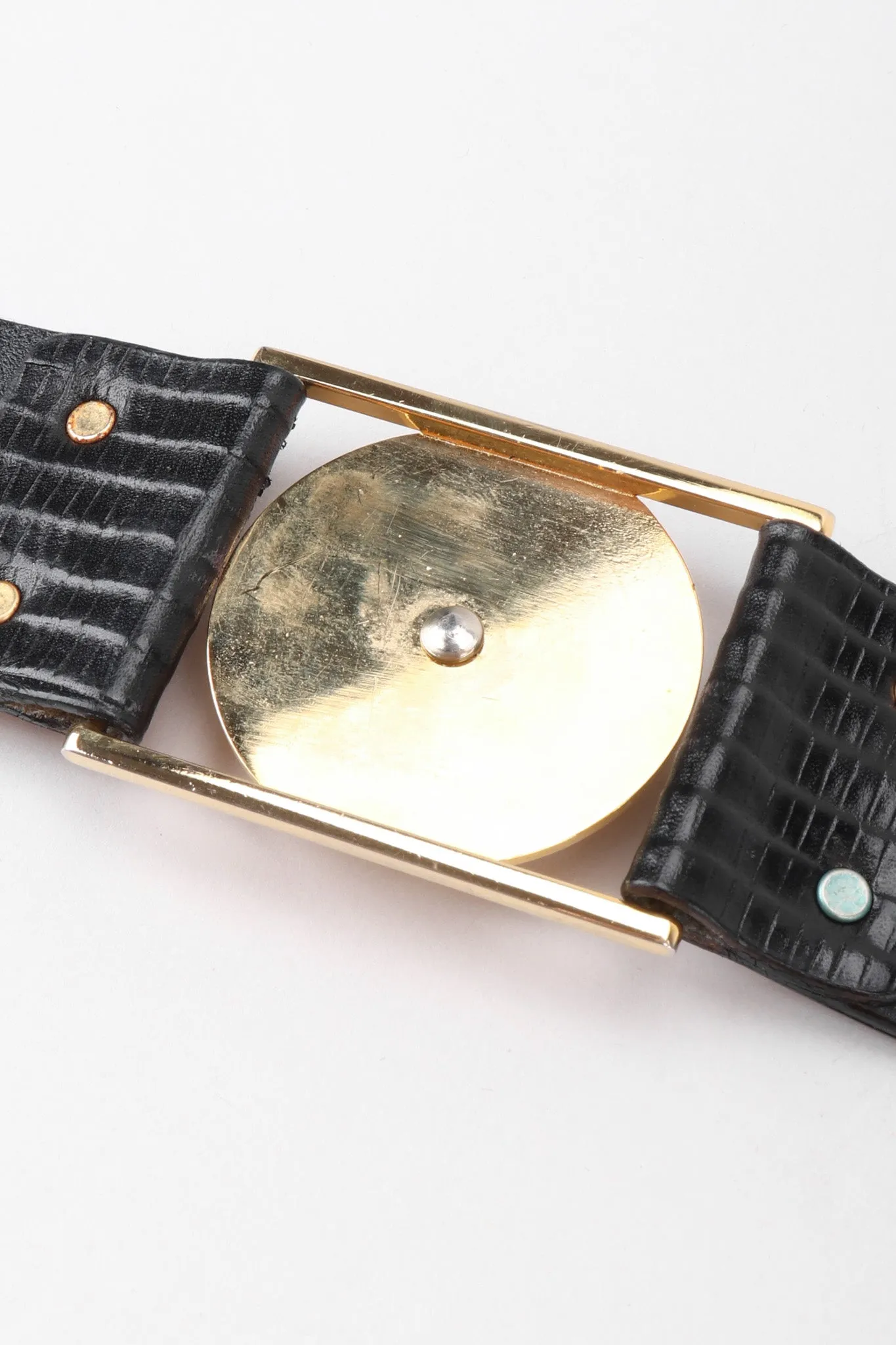 Mixed Metal Studded Medusa Belt