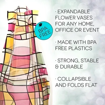 MODGY Expandable Vase, Assorted Designs