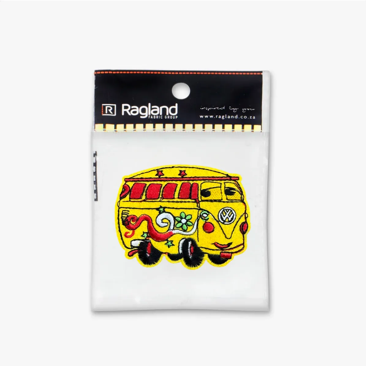 Motif Iron On Badge - HIPPIE