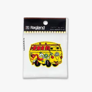 Motif Iron On Badge - HIPPIE