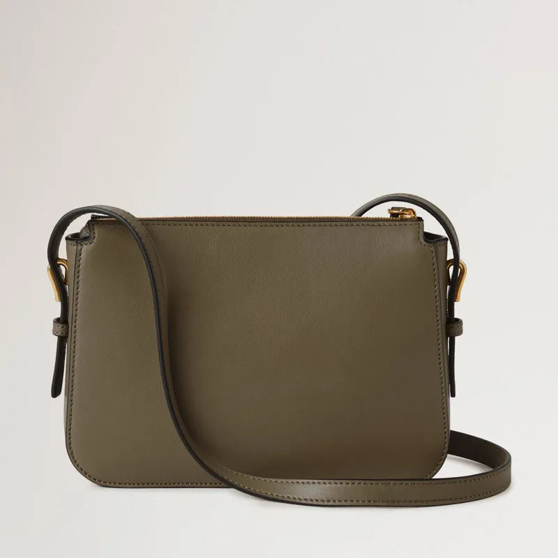 MULBERRY Clovelly Pouch MCG in Linen Green