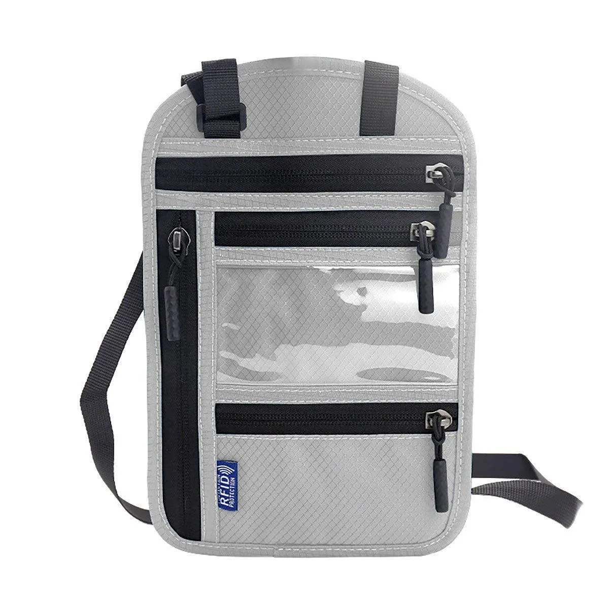 Multi-Functional Travel Passport Document Bag Protective Case Cover Holder