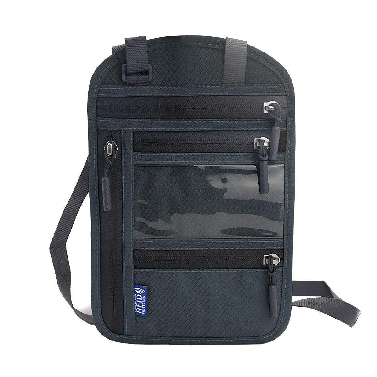 Multi-Functional Travel Passport Document Bag Protective Case Cover Holder