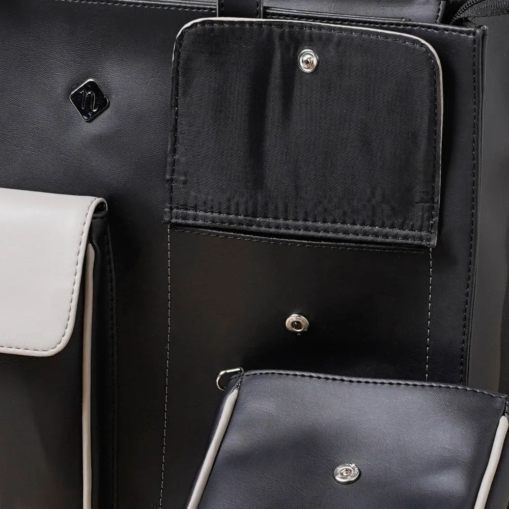 Multifunctional Designer Tote Bag Black