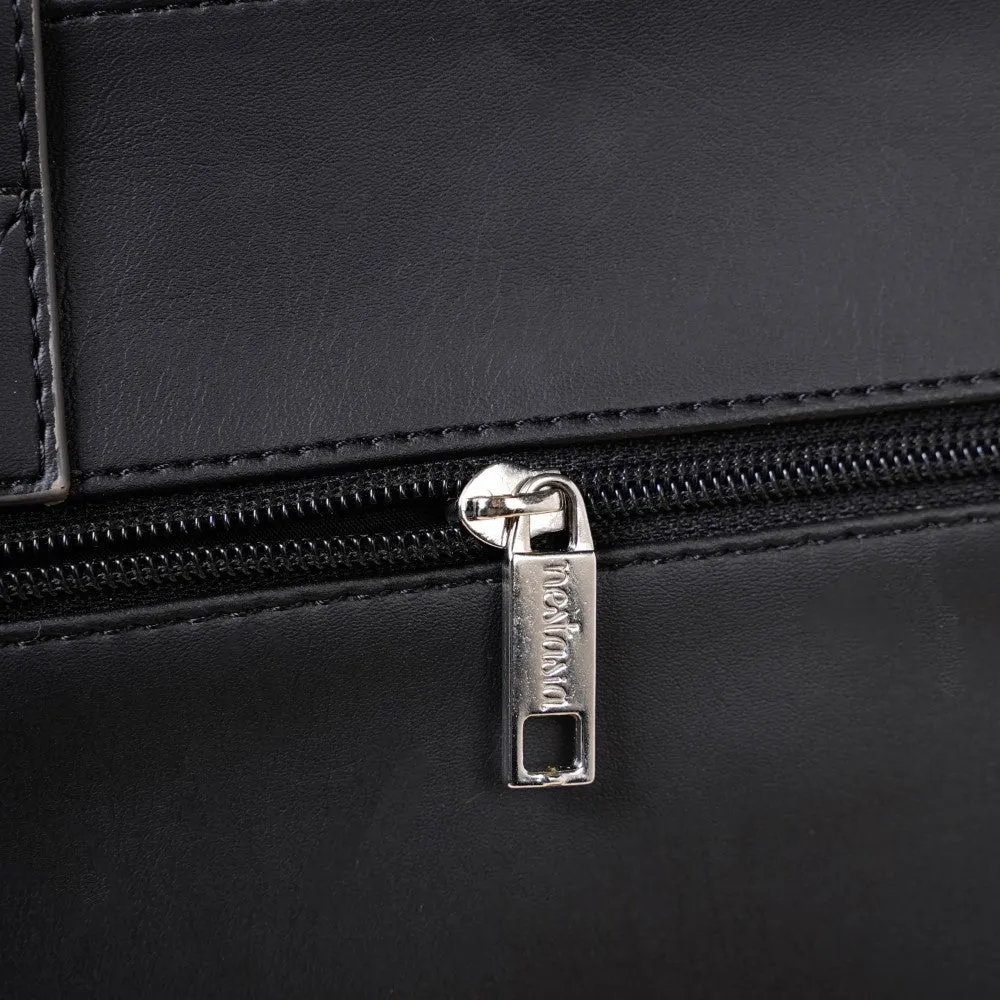 Multifunctional Designer Tote Bag Black