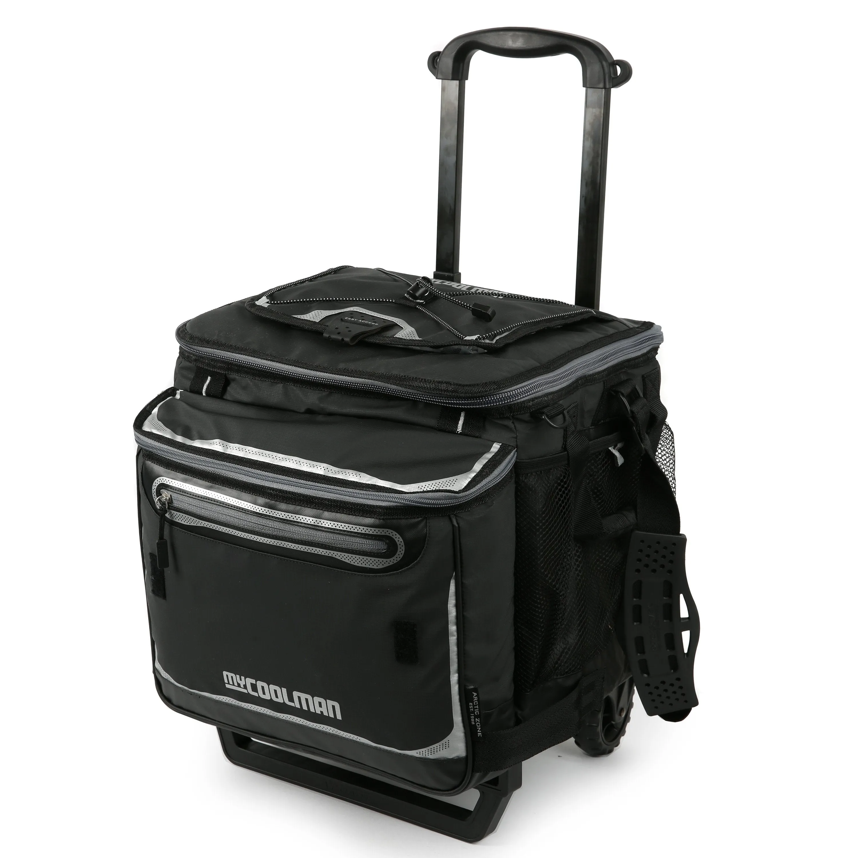 myCOOLMAN - 60 (50 10) Can Rolling Cooler 34L