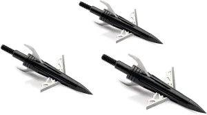 NAP New Archery Products DK4 Dark Knighr125 Grain Crossbow Hybrid Broadhead 3 Pack