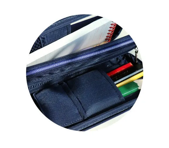 Nathalie Lete Double Sided Pouch - Blue Bird